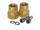 Adaptateurs hauts en laiton pour poteaux 6mm