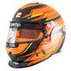 Casque RZ-67D Carbone Large Flo Orange/Jaune SA2025
