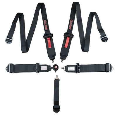 Harness 5PT Black Cam L 2 In Shoulder SFI 16.1